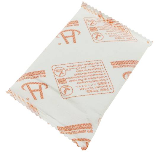 Dessecante saco de desumidificador fibra natural 55x80mm 3g 25 pack