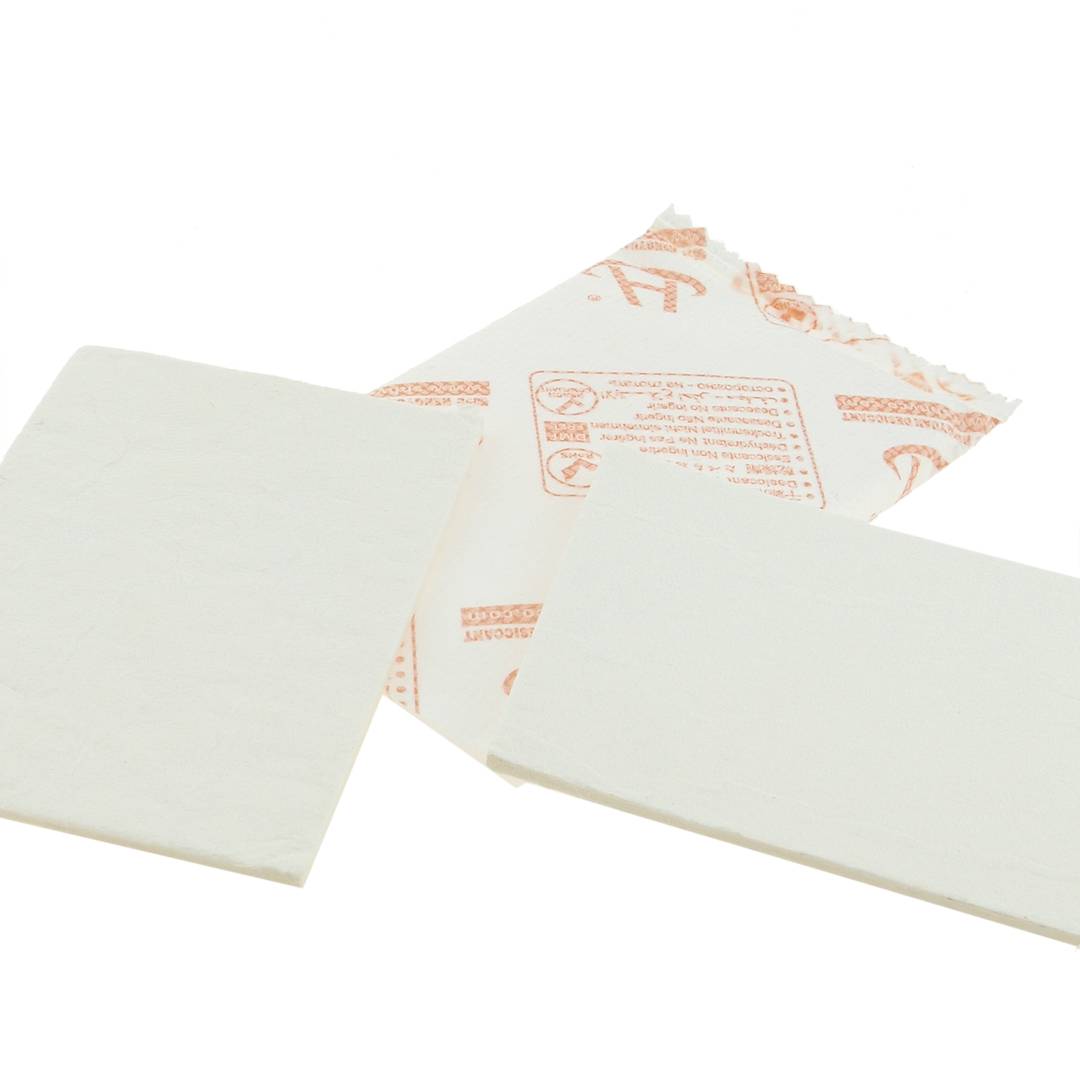Natuurlijke vezelontvochtiger droogzak 55x80mm 3g 100 pak
