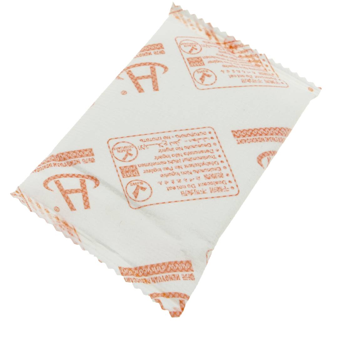 Sac déshumidificateur déshydratant de fibres naturelles 55x110mm 9g 50 pack