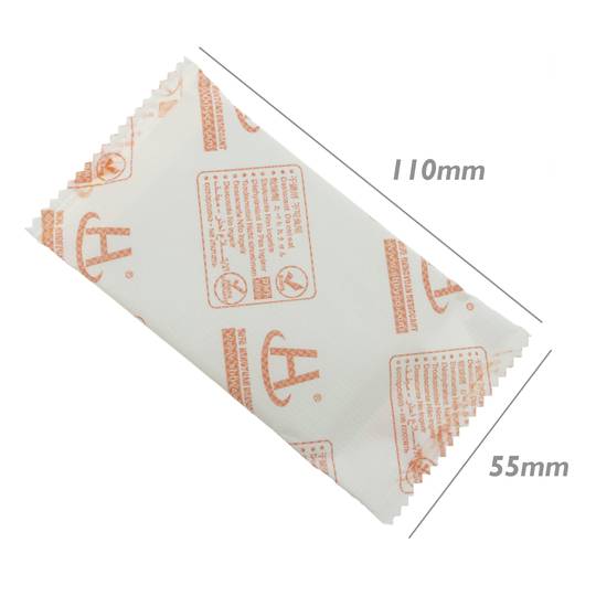 Sac déshumidificateur déshydratant de fibres naturelles 55x110mm 9g 50 pack