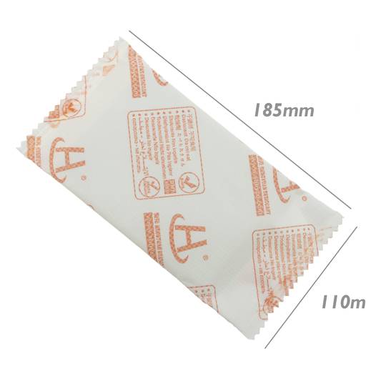 Bolsa desecante deshumidificadora de fibra natural 110x185mm 60g 5 pack