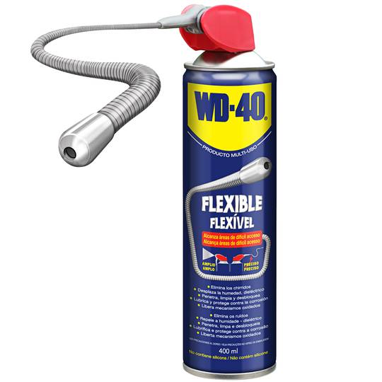 Spray lubrificante multiuso flexível 400 ml (caixa 6 unidades)