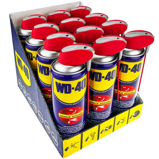 Spray lubrificante multiuso a doppia azione 500 ml (confezione da 12 unità)
