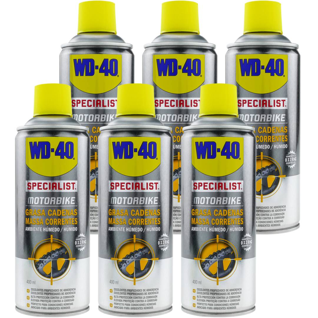 WD-40 Bike aceite lubricante cadenas bicicletas, ambiente húmedo - Gotero  100 ml