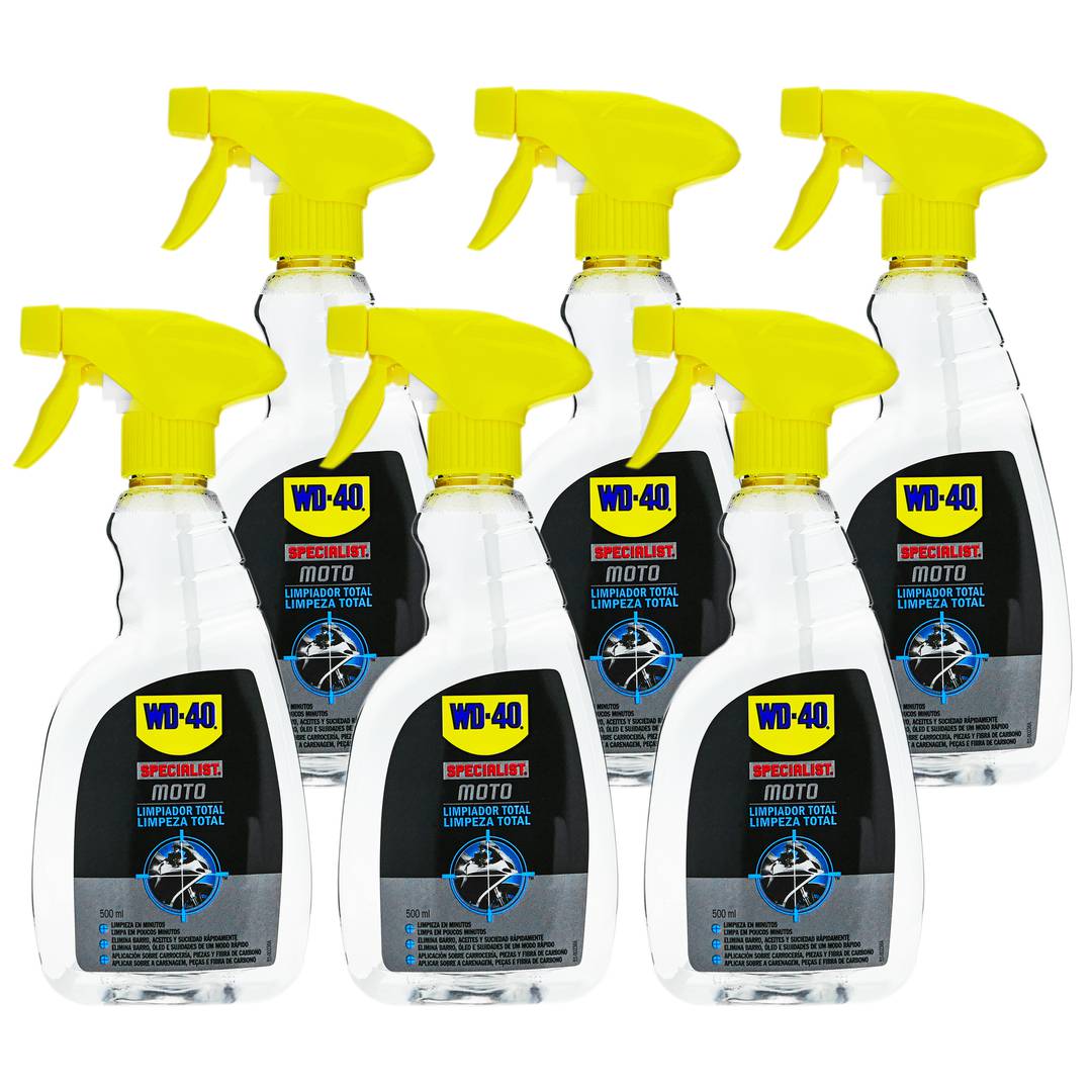 Total cleaner SPECIALIST MOTORBIKE 500 ml (box of 6 units)