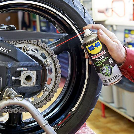 Limpia cadenas SPECIALIST MOTORBIKE 400 ml (caja de 6 uds)