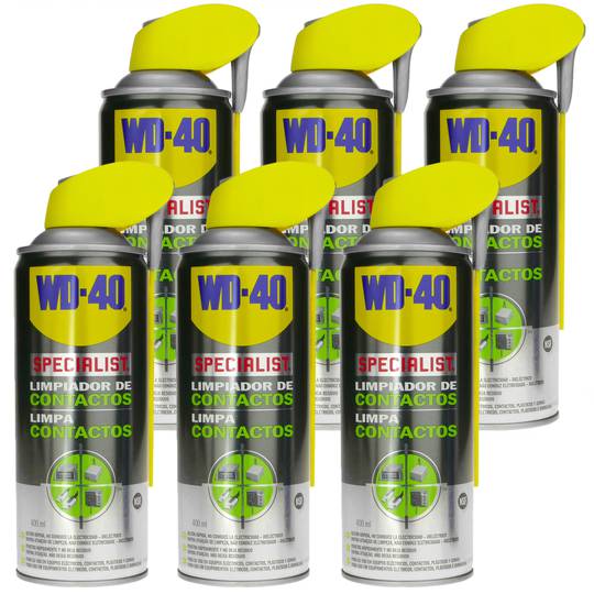 Contact cleaner SPECIALIST 400 ml (box of 6 units) - Cablematic