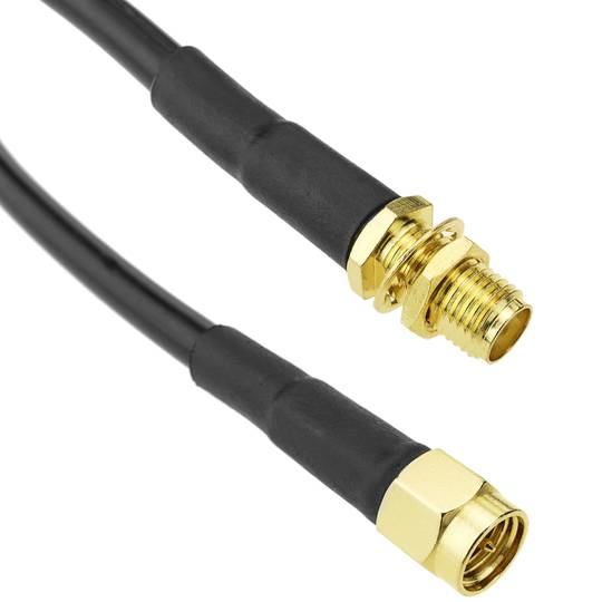 SMA Male to SMA Plug 2.4ghz WiFi Antenna Extension Cable Pigtail RG316 1m 2m 3m 