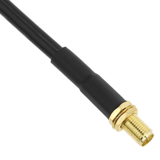 Cable coaxial HDF200 rSMA-macho a rSMA-hembra 3m