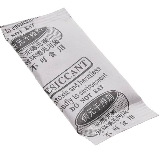 Droogmiddel voor het ontvochtigen van silicagel 25x50mm 1g 100 verpakking