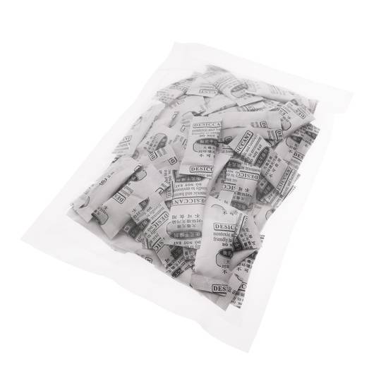 Droogmiddel zakje silicagel ontvochtiger 25x50mm 2g 100 verpakking