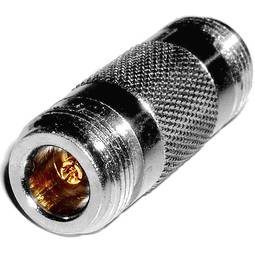 Adaptateur coaxial RF de connecteur N femelle vers N femelle