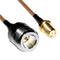 RG316 coaxial cabo N-fêmea para RSMA-fêmea 20 centímetros