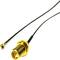 Kabel 1,13 mm 20 cm (U.FL-Male / rSMA-Female)