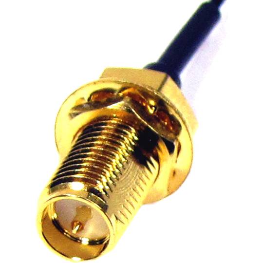 Kabel 1,13 mm 20 cm (U.FL-Male / rSMA-Female)