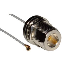 Cable 1.13mm 20cm (U.FL-Macho/N-Hembra)