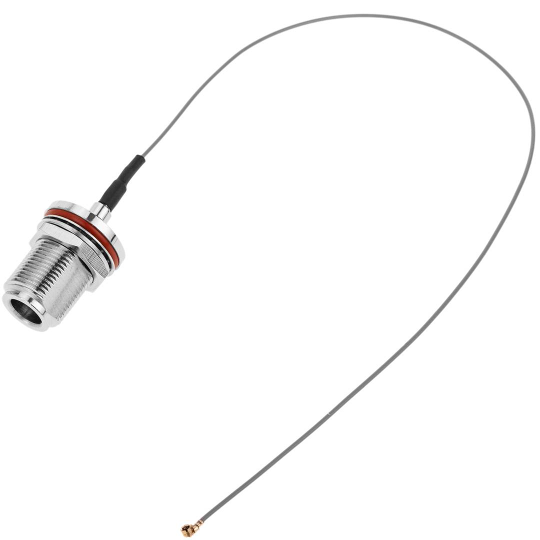 Cable coaxial 1.13 mm 30cm (U.FL-Hembra/N-Hembra)