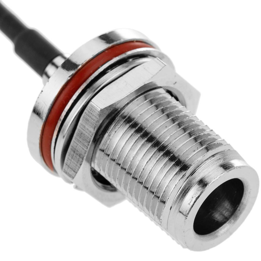 Cable coaxial 1.13 mm 30cm (U.FL-Hembra/N-Hembra)