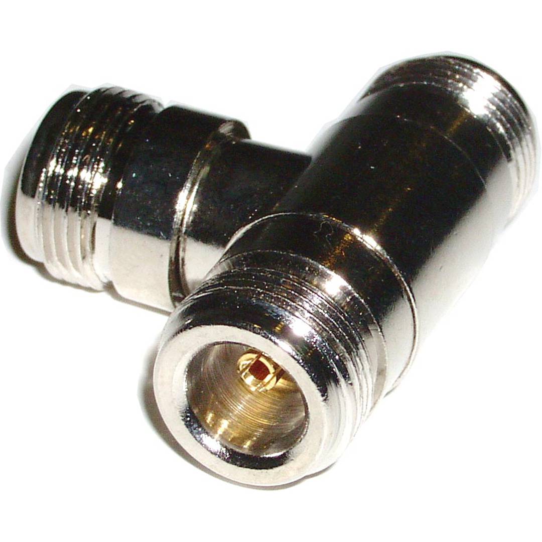 N T-Connector (1 x N-Femme/2 x N-femelle)