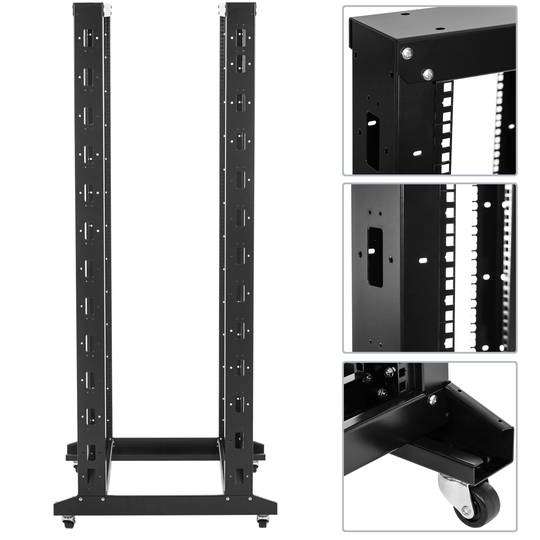 Armari rack 19'' obert 38U 600x600x1820mm Open2 MobiRack de RackMatic