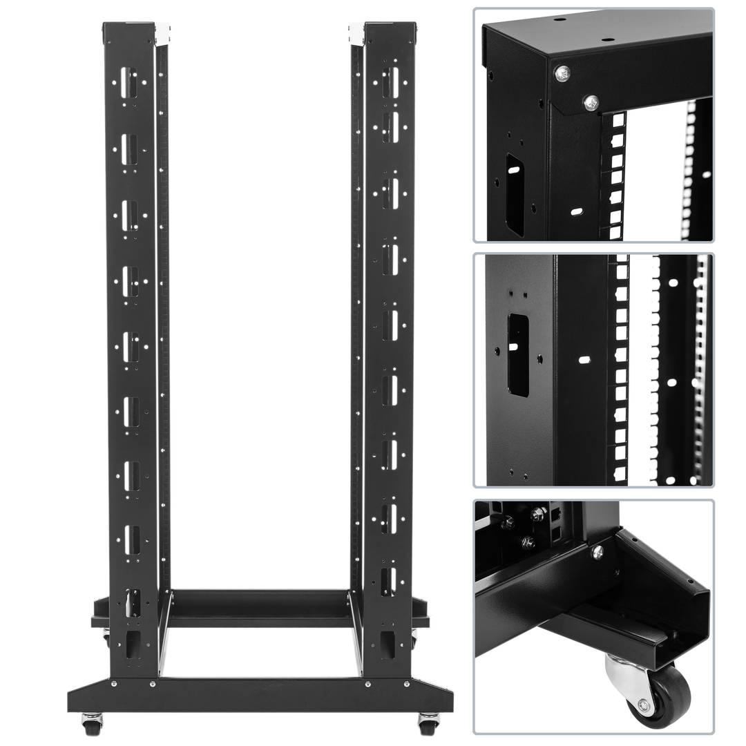 Armadio rack 19'' aperto 29U 600x800x1400mm Open2 MobiRack de RackMatic