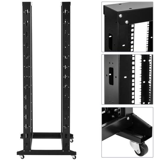 Armari rack 19'' obert 42U 600x800x2000mm Open2 MobiRack de RackMatic