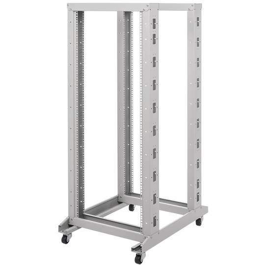 Armario rack 19'' abierto 29U 600x600x1400mm blanco Open2 MobiRack de RackMatic