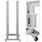Rackschrank 19'' offen 42U 600x800x2000mm weiss Open2 MobiRack von RackMatic