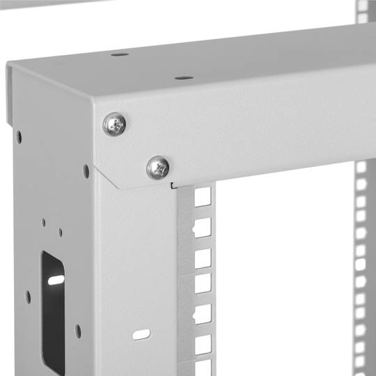 Rackschrank 19'' offen 42U 600x800x2000mm weiss Open2 MobiRack von RackMatic