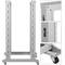 Armário rack 19'' aberto 29U 600x1000x1400mm branco Open2 MobiRack por RackMatic