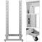 Rackkast 19'' open 38U 600x1000x1820mm wit Open2 MobiRack van RackMatic