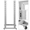 Armoire rack 19'' ouverte 42U 600x1000x2000mm blanc Open2 MobiRack by RackMatic