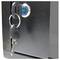 Armari rack mural 19'' 4U 600x150x288mm paret amb porta metàlica SOHORack