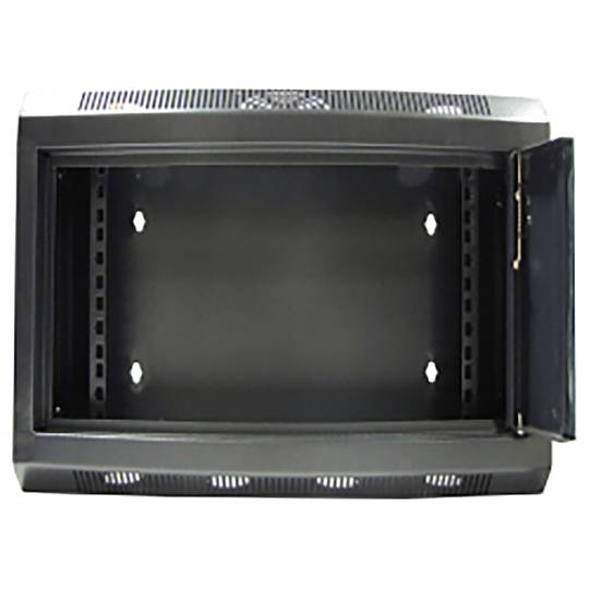 Armário rack mural 19'' 12U 600x150x640mm parede com porta metal SOHORack