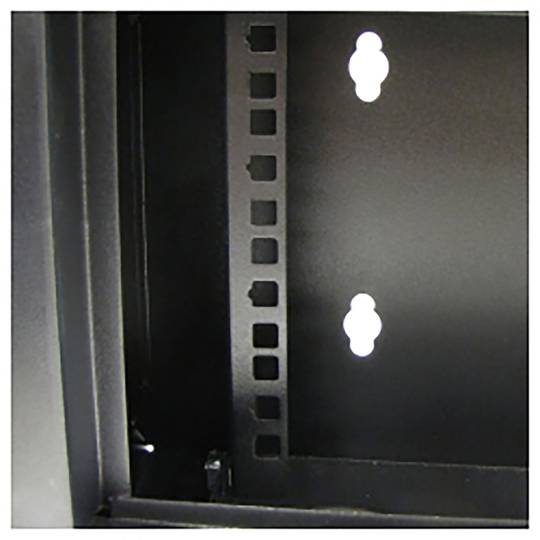Armário rack mural 19'' 12U 600x150x640mm parede com porta metal SOHORack