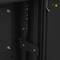 Rack19 a parete 4U verticale e 3U orizzontale con DIN F200 540x200x400 porta metallica nera Lanberg
