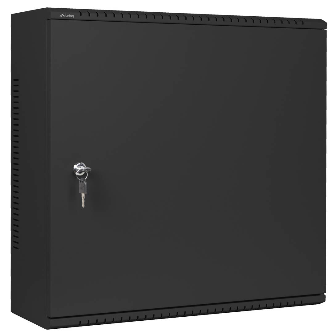 Rack19 mural 6U+3U F200 540x200x540 porte métallique Lanberg