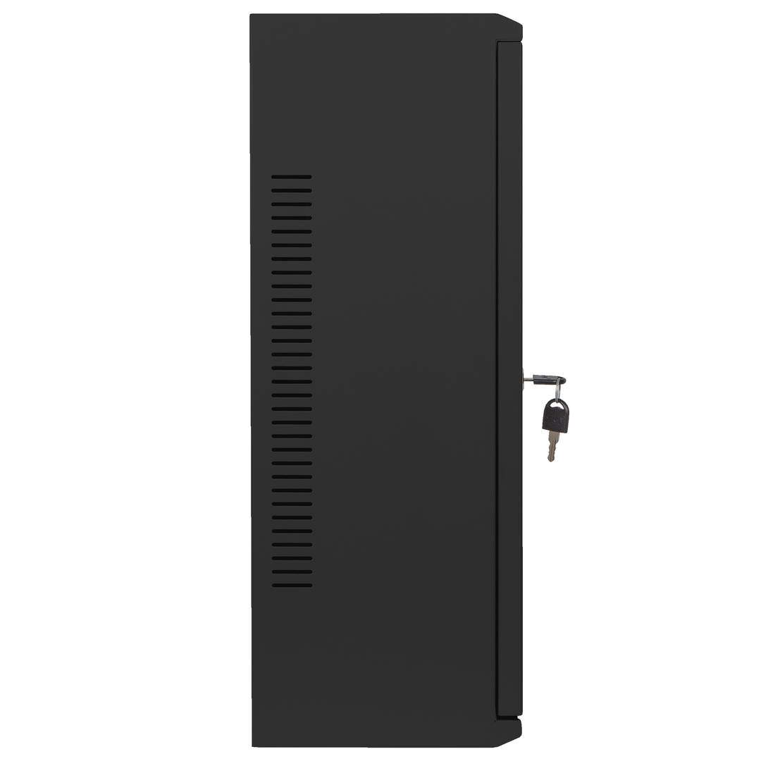 Rack19 mural 6U+3U F200 540x200x540 porte métallique Lanberg