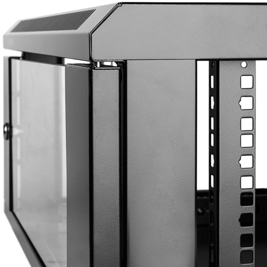 Server rack cabinet 19 inch 9U 600x450x500mm wallmount SOHORack by RackMatic