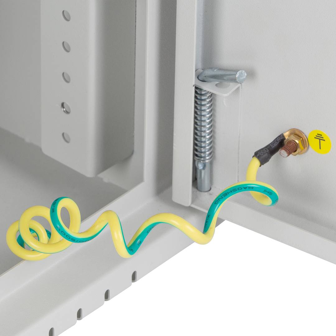 Rack19 ścienny 6U+3U F200 540x200x540 białe metalowe drzwi Lanberg