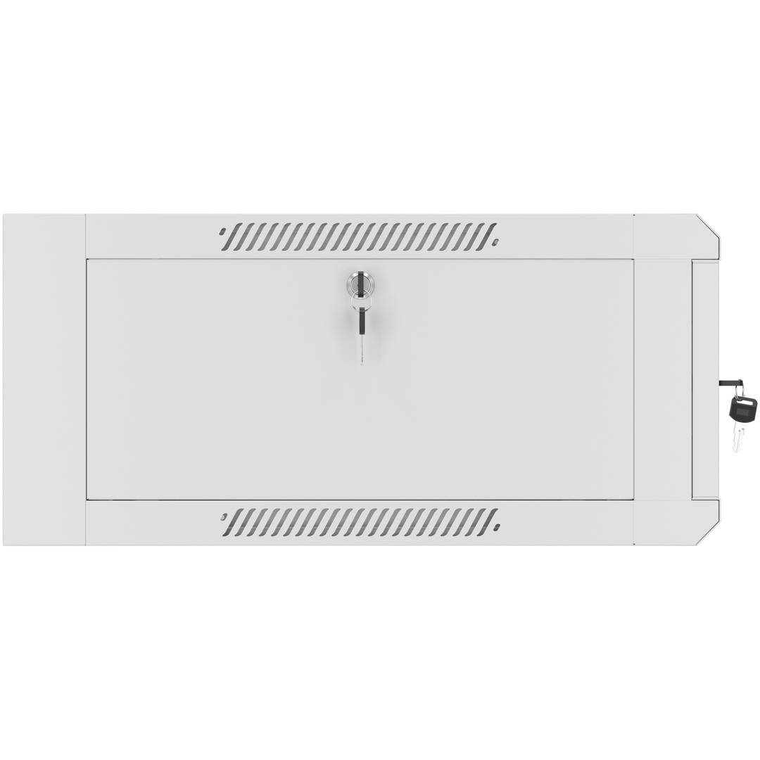Wandgehäuse 19'' 4U 570x600x277mm weiß Wandmontage Lanberg