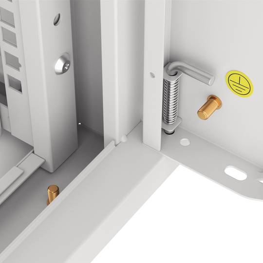 Wandgehäuse 19'' 4U 570x600x277mm weiß Wandmontage Lanberg