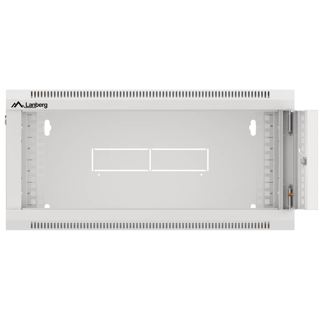 Wandgehäuse 19'' 4U 570x600x277mm weiß Wandmontage Lanberg