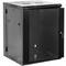 Armari rack mural 19'' pivotant 15U 600x550x770mm paret SOHORack GO muntat