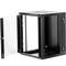 Armari rack mural 19'' pivotant 15U 600x550x770mm paret SOHORack GO muntat