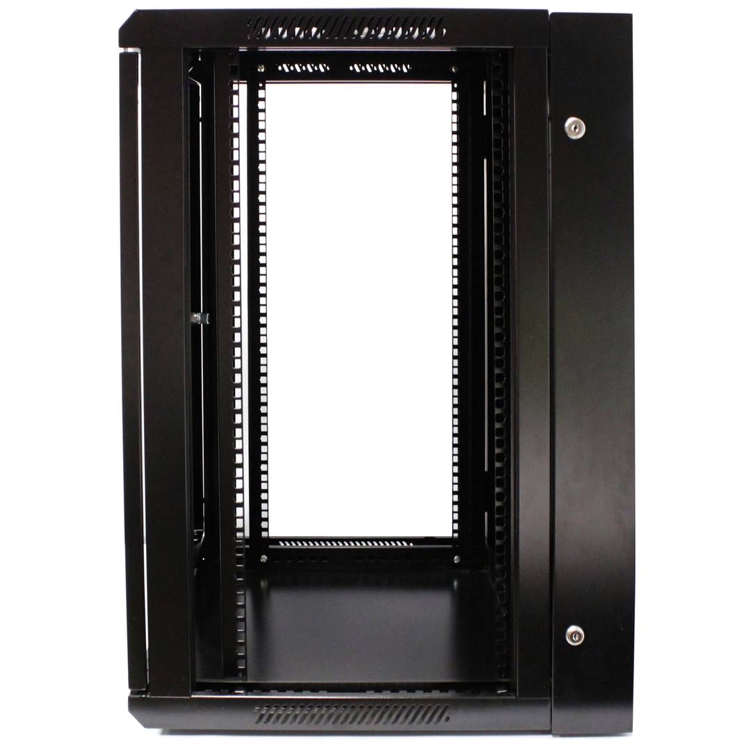 Server rack cabinet 19 inch 18U 600x600x900mm swivel wallmount SOHORack by RackMatic