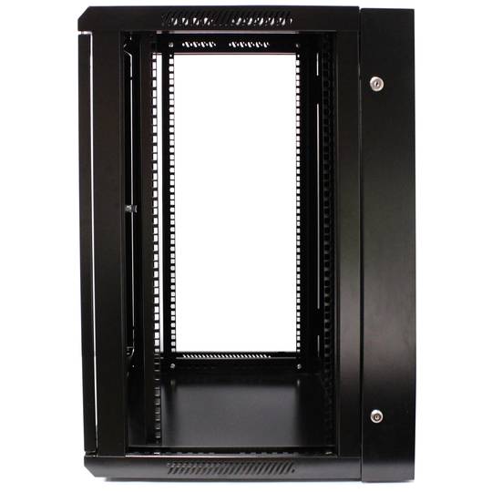 Server rack cabinet 19 inch 18U 600x600x900mm swivel wallmount SOHORack by RackMatic