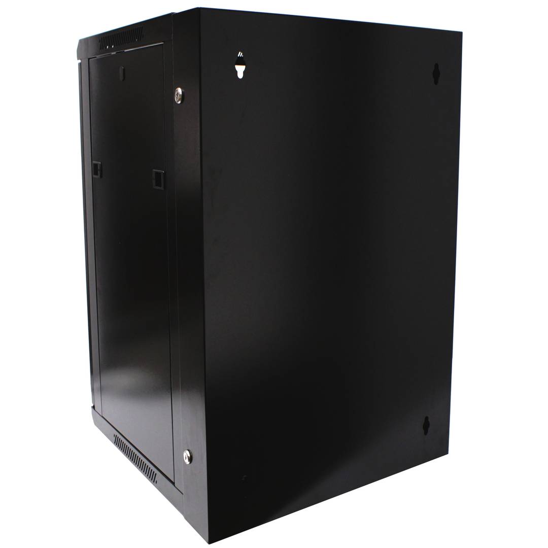 Server rack cabinet 19 inch 18U 600x600x900mm swivel wallmount SOHORack by RackMatic