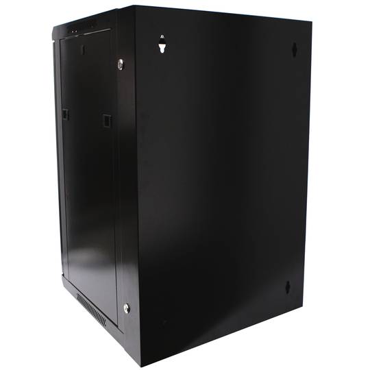 Server rack cabinet 19 inch 18U 600x600x900mm swivel wallmount SOHORack by RackMatic