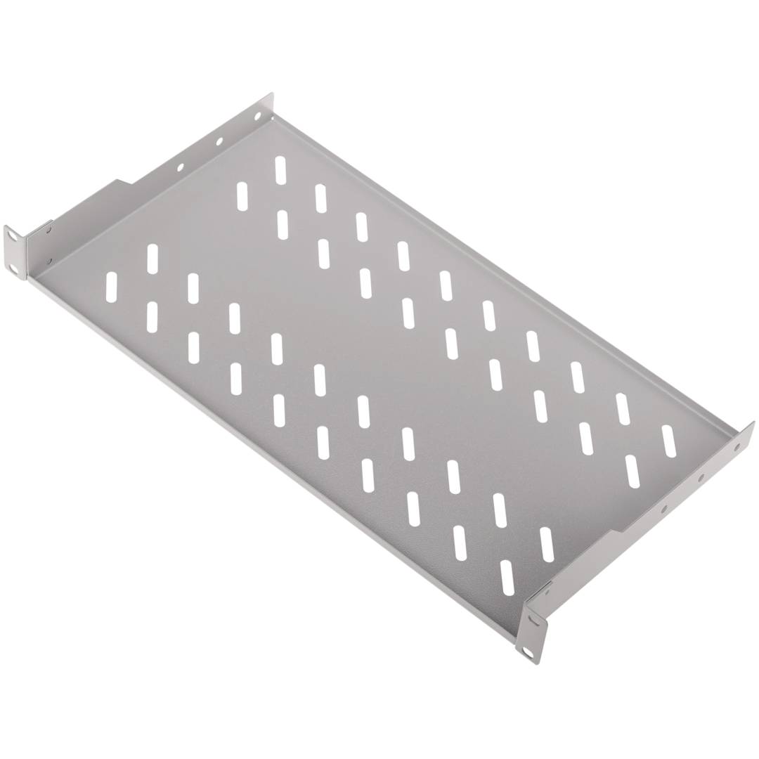 Vassoio di fissaggio frontale 1U e profondità 250 mm bianco
